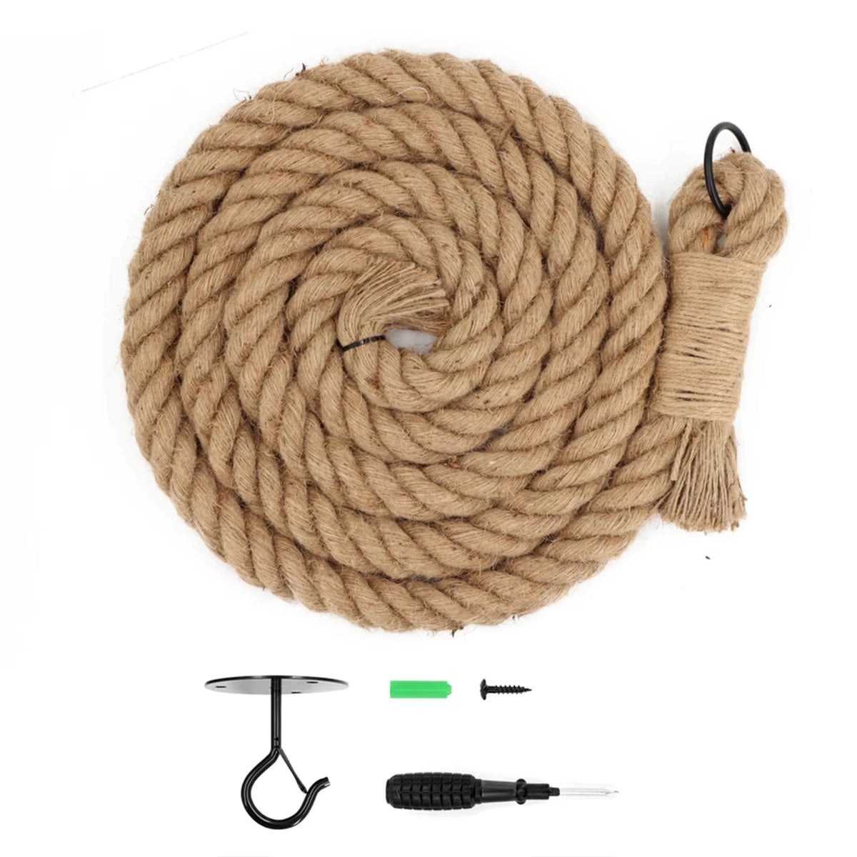 CWV Sisal Climbing Rope Cat Scratching Post Interactive Toy