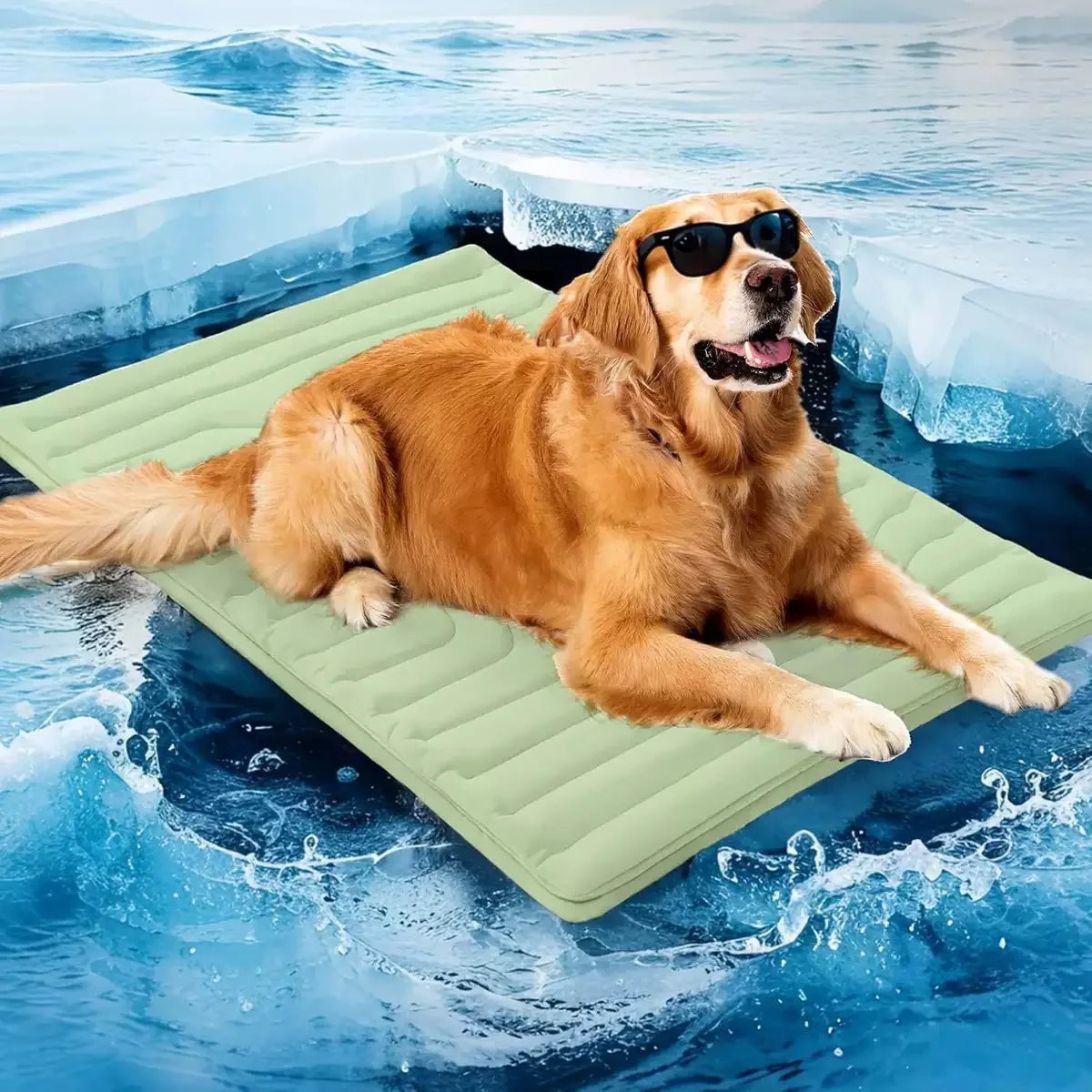 Pet Ice Pad Summer Dog Cat Cool Pad Sleeping Pad Heatstroke Cooling Pad Pet Cooling and Heating Pad