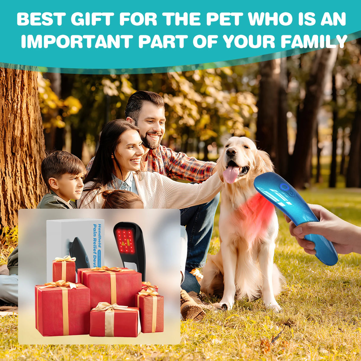 Pet Red Light Therapy Device For Dogs Cats Pain Relief