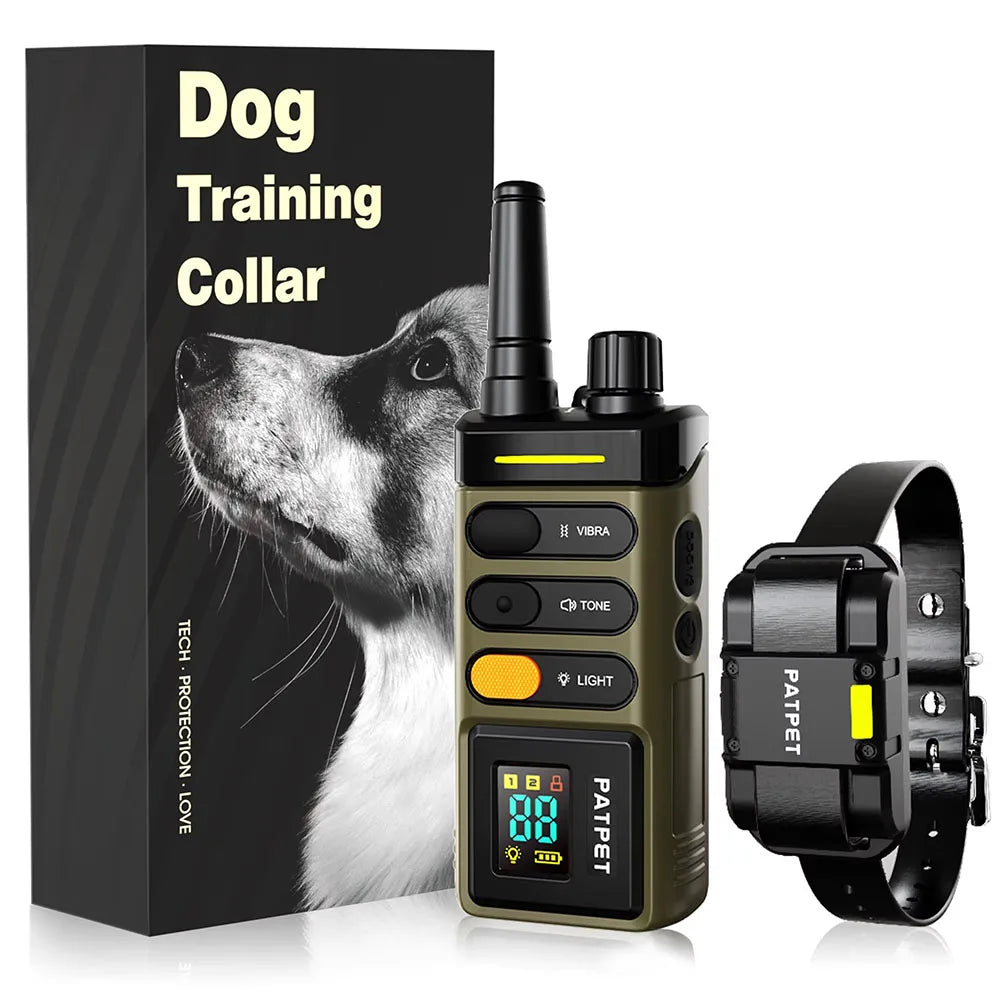 JANPET Waterproof Rechargeable Remote Dog Training Collar