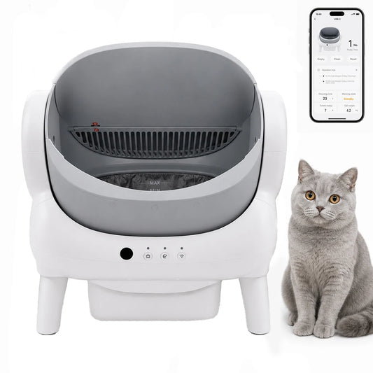 Curinge Smart Automatic Self Cleaning Cat Litter Box App Control