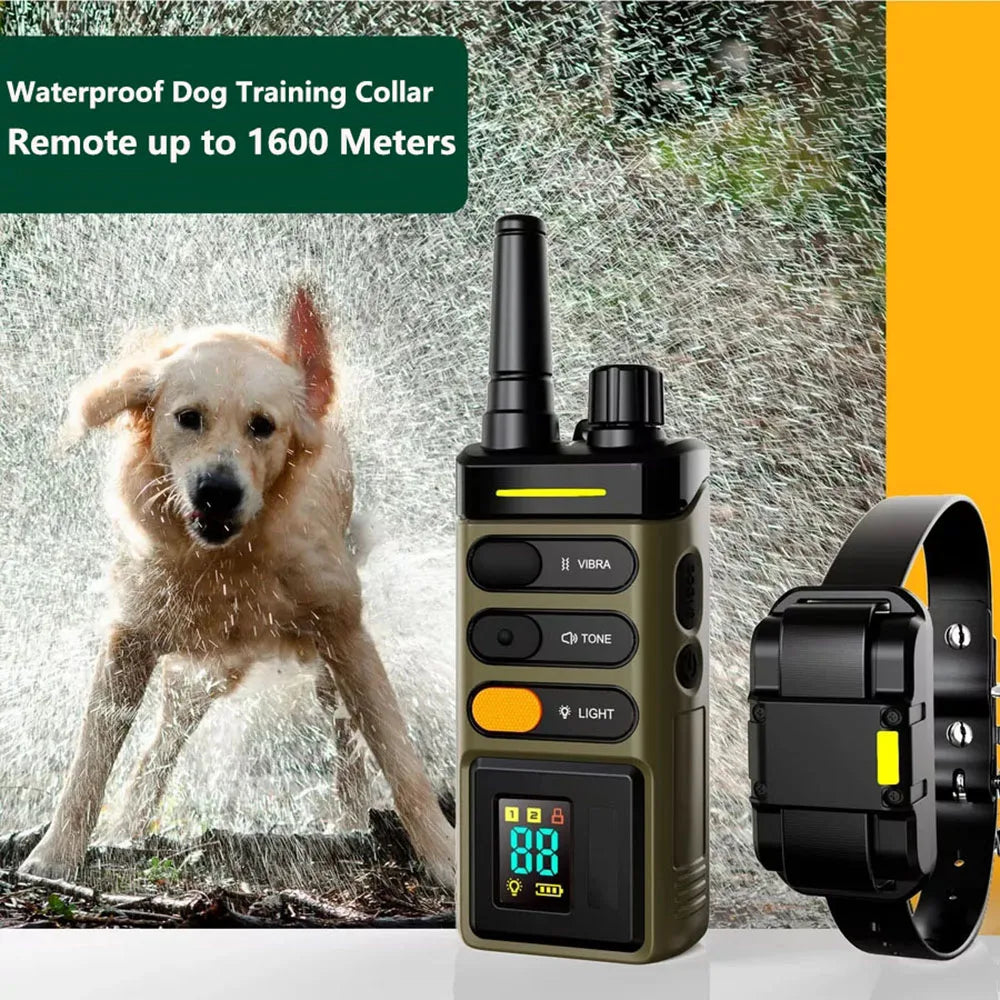 JANPET Waterproof Rechargeable Remote Dog Training Collar