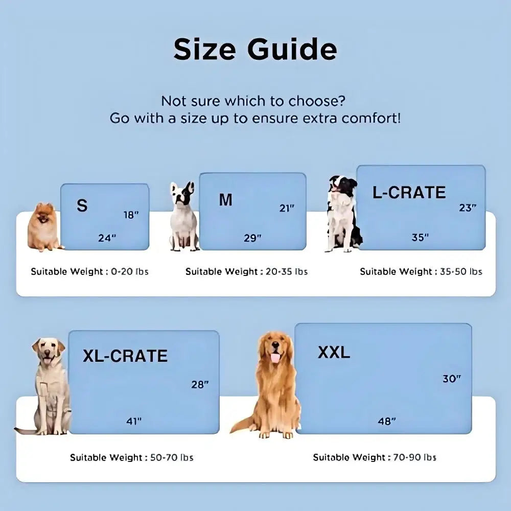 Bedsure Cooling Mat for Medium to Extra Large Dogs Washable Breathable QMax Greater than 0.4 Cool Fiber Mat for Pet Comfort