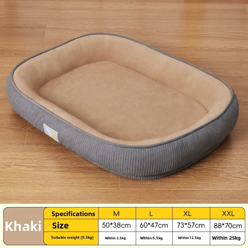 Quality Fiber Pet Bed For Dogs And Cats At Home