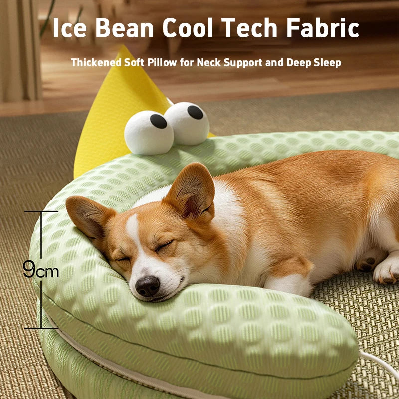 Summer Rattan Cool Mats Pet Sleeping Mats Cat And Dog Beds Cool And Breathable Removable Easy To Clean Suitable For All Seasons