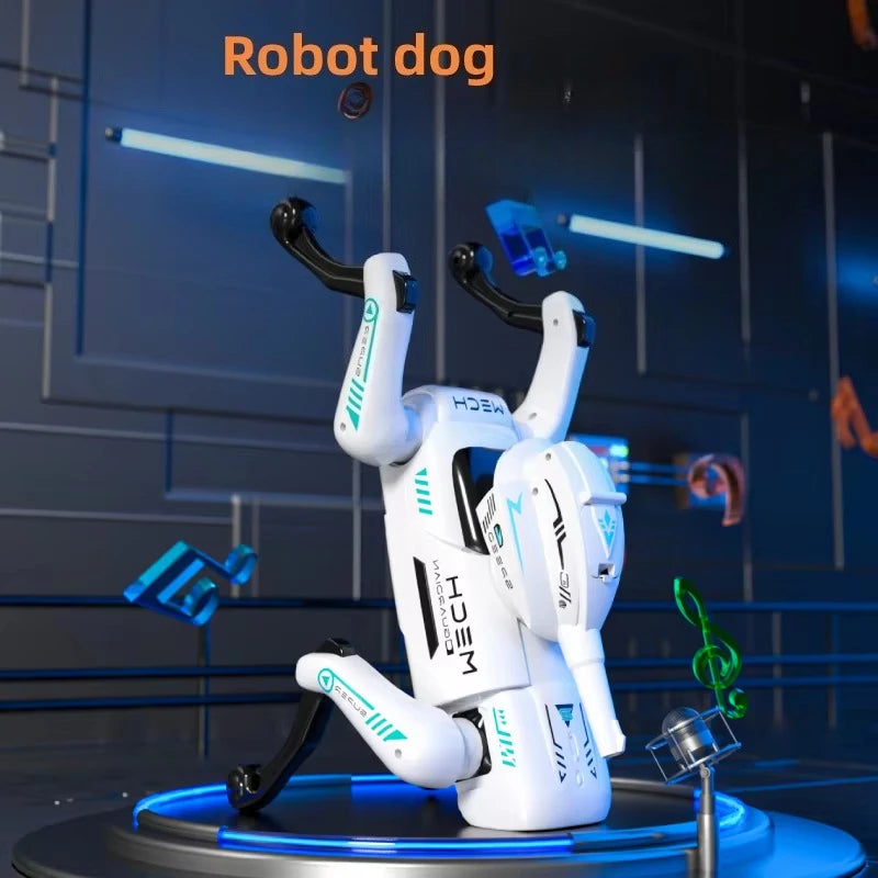 Yingjia 18013 Smart RC Robotic Dog, Voice Control Bionic Model, Interactive Electric Toy for Kids, Lifelike Moves & Barking