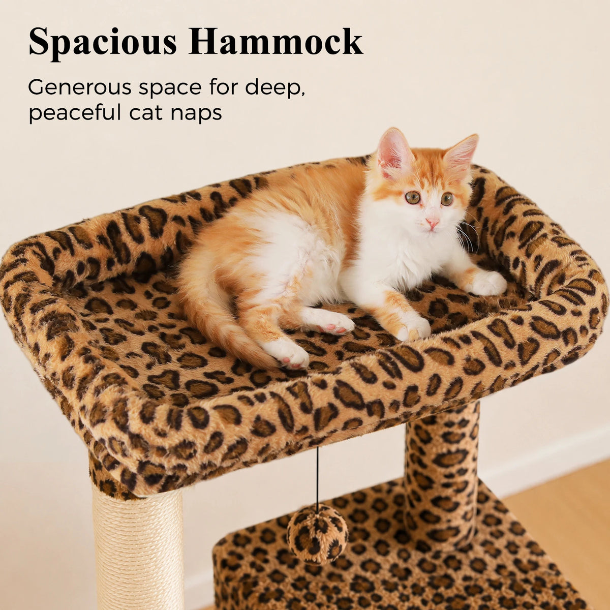 PAWZ Road Multi Tier Cat Tower With Sisal Scratching Posts