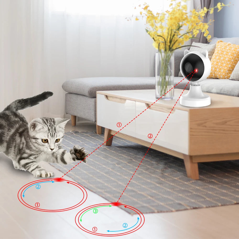 Fully Automatic Interactive Laser Cat Toy Indoor Intelligent Play Device