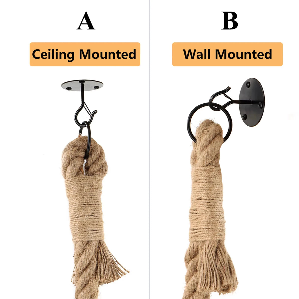 CWV Sisal Climbing Rope Cat Scratching Post Interactive Toy
