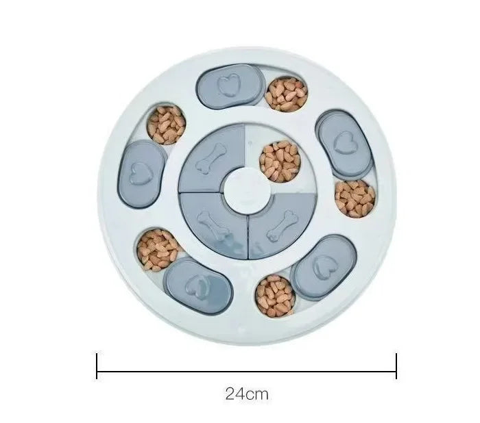 YOUSE Interactive Dog Puzzle Toy Slow Feeder Food Dispenser