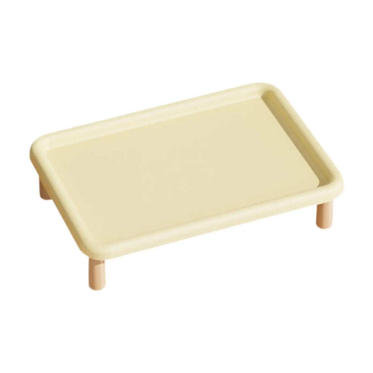 Raised Wooden Cat Food Bowl Stand For Cats And Dogs