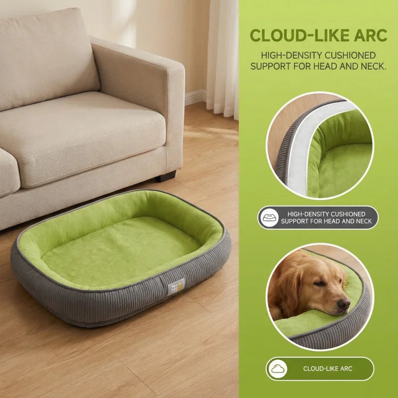 Quality Fiber Pet Bed For Dogs And Cats At Home