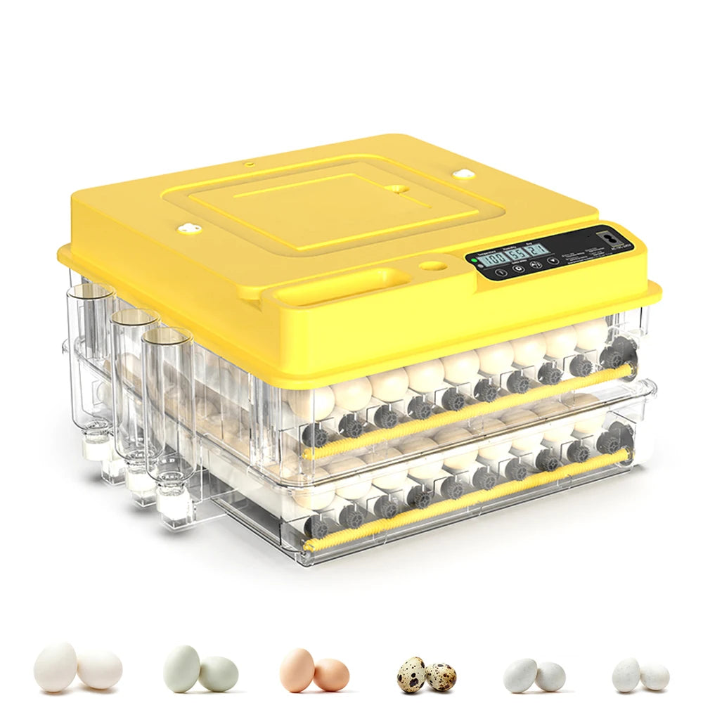 36-216 Egg Incubator for Hatching Eggs, Fully Automatic Egg Incubator with Auto Temp/Water/Turning, for Chicken Duck Goose
