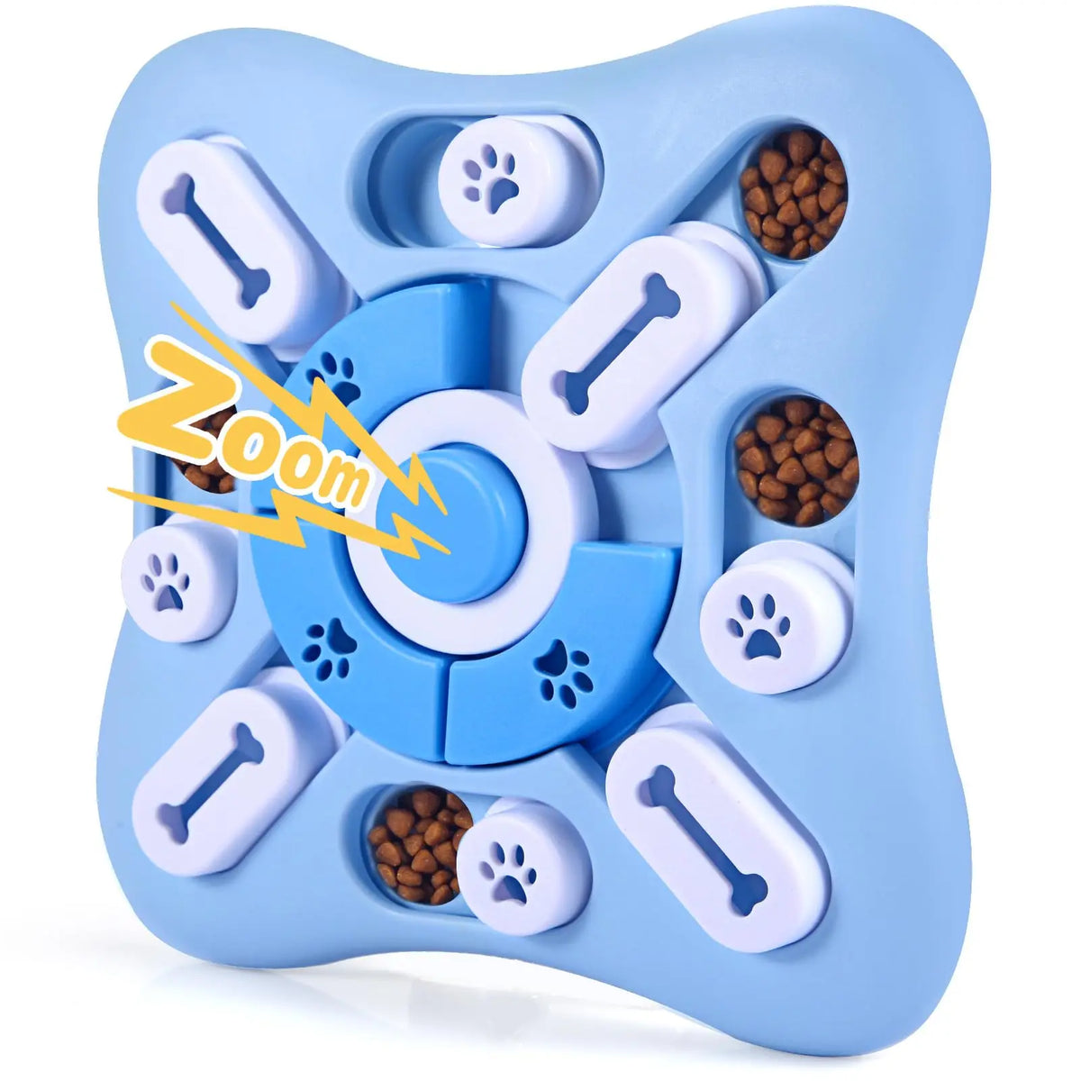 Interactive Squeaky Dog Puzzle Toy For Training And Treat Dispensing
