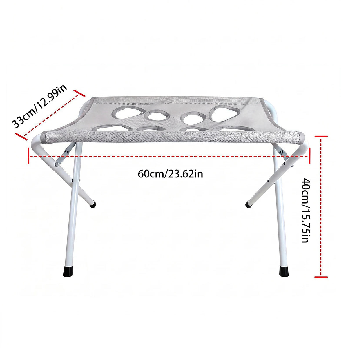 Pet Bathing Hammock with Eight Holes Foldable Pet Grooming Table Pet Washing Station for Picking Ears Nail Clipping Home