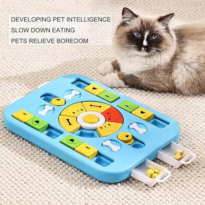 Huanleyangguang Interactive Dog Puzzle Toy Slow Feeder