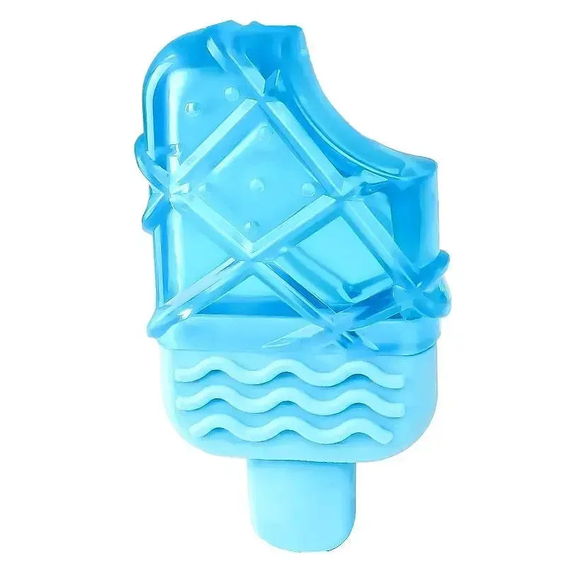 Freezable Ice Pop Dog Cooling Chew Toy Water Filled Puppy Teething Relief Summer Heat Resistant Pet Interactive Chewing Toy