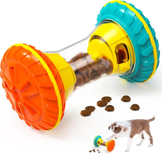 Interactive Dog Puzzle Toy Treat Dispenser Slow Feeder