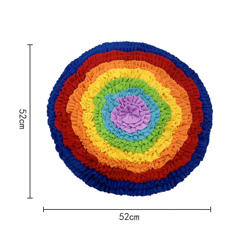 Pet Snuffle Mat Bite Resistant Puzzle Feeding Blanket for Pets