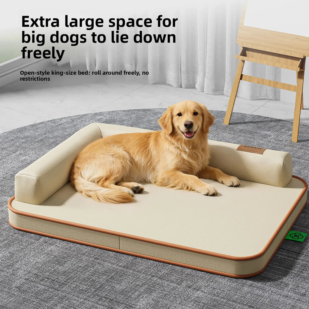 Bed for Large Dogs Medium Dog Big Cushion Bedding Cats Sofa Baskets Small Breeds Mat Cushions Accessories Blanket Pet Puppy Pets