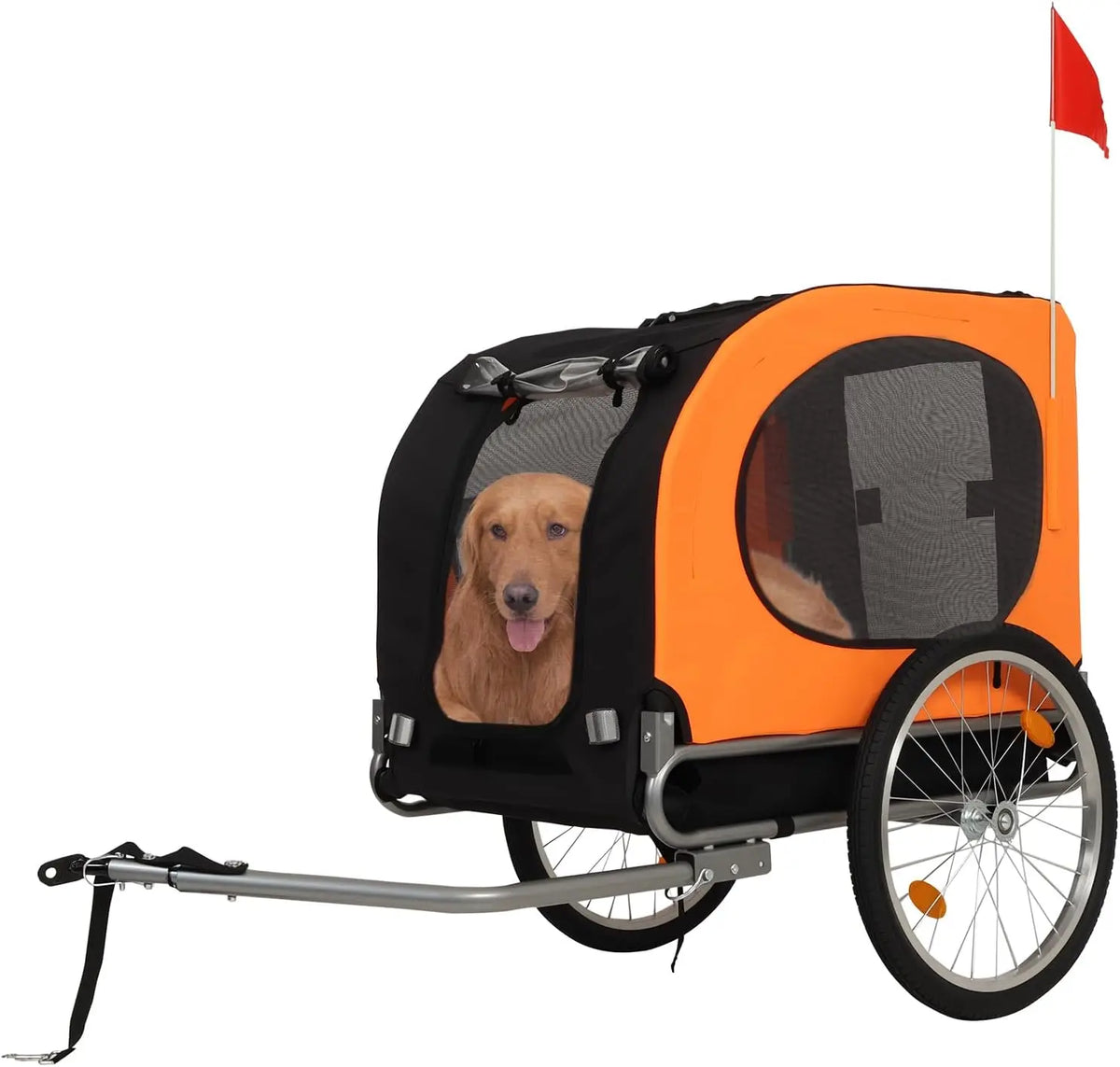 Twister Foldable Dog Bike Trailer Heavy Duty Pet Carrier