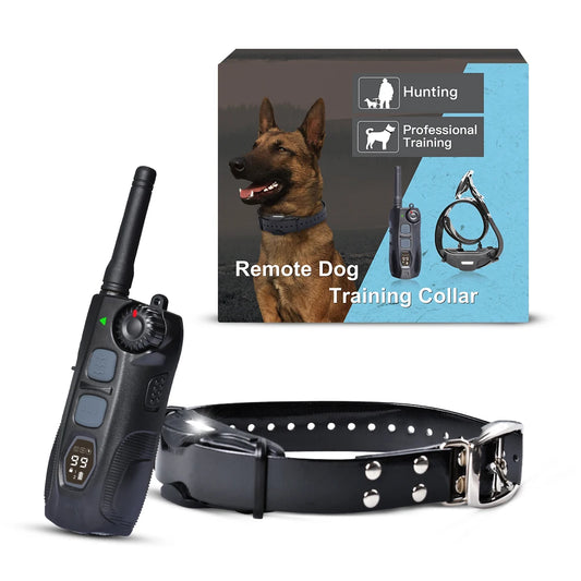 JANPET Waterproof Rechargeable Dog Training Collar With Remote