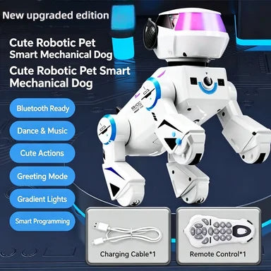 Multifunctional Smart Remote Control Robot Puppy Interactive Intelligent Electronic Pet Dog Animal Toy For Boys Girls