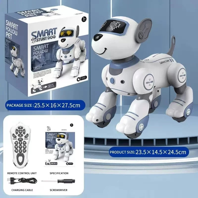 Multifunctional Smart Remote Control Robot Puppy Interactive Intelligent Electronic Pet Dog Animal Toy For Boys Girls
