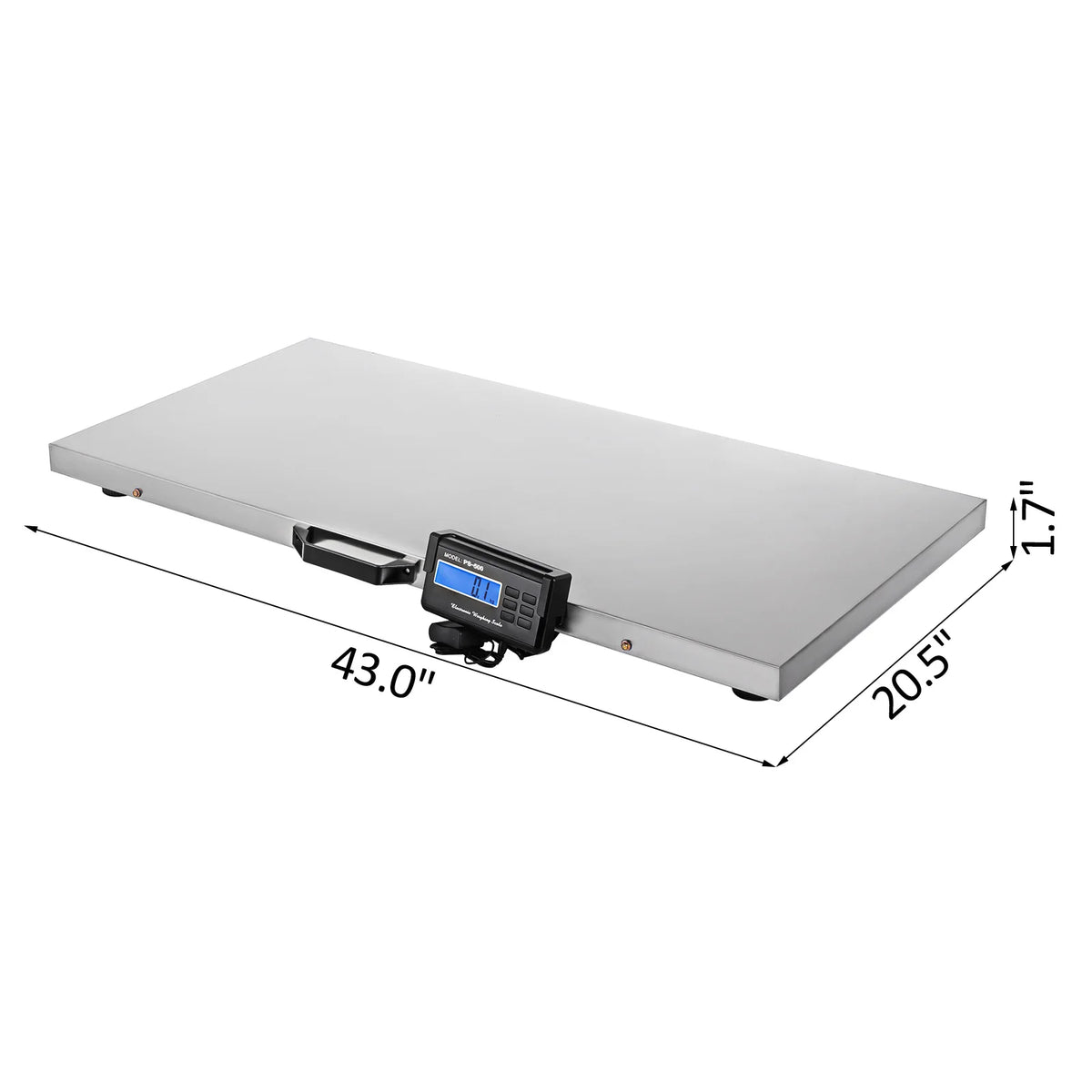 Digital Livestock And Pet Scale With Stainless Steel Platform
