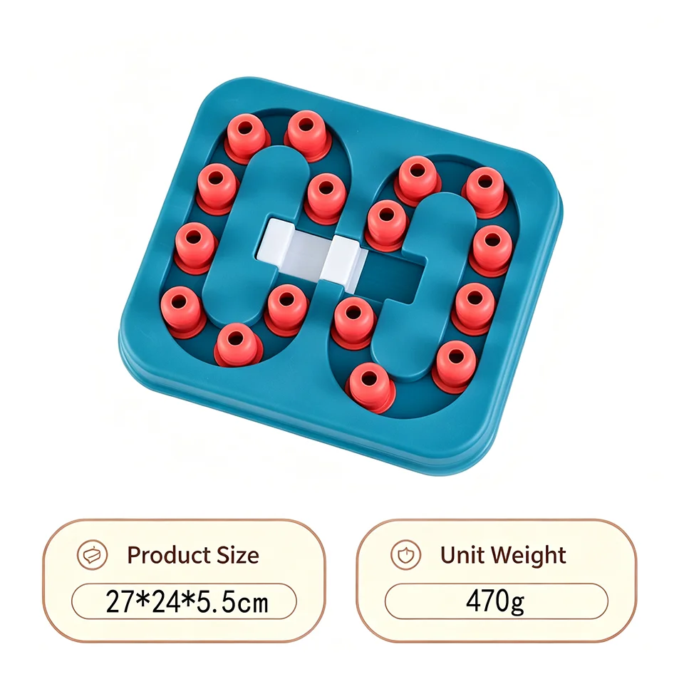 Interactive Pet Puzzle Feeder Toy For Dogs And Cats
