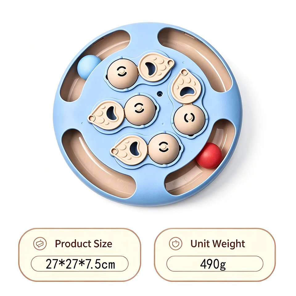 Interactive Pet Puzzle Feeder Toy For Dogs And Cats