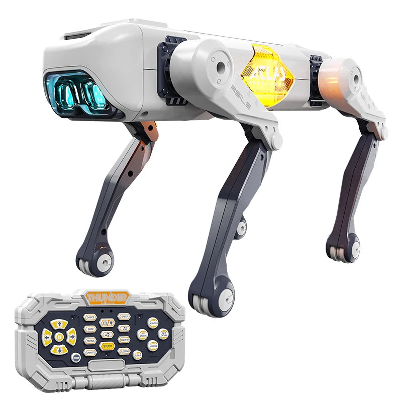 Electric RC Intelligent Robot Dog Multifunction RC Mechanical Dog Educational Toy Bionic Smart Robot Toy Gift