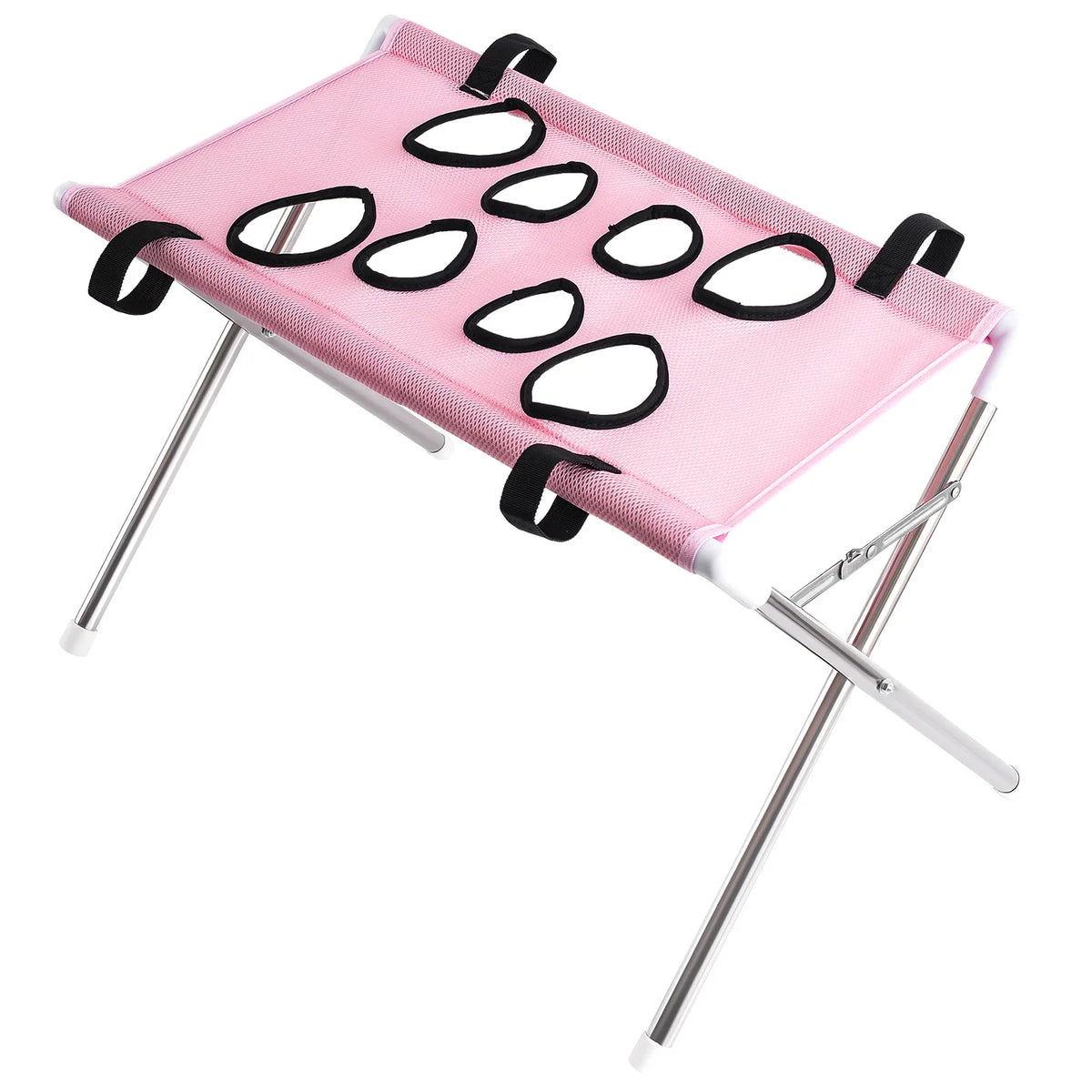 Pet Bathing Stand, Anti-Scratch Dog Cat Grooming Hammock, Small Pet Nail Clipping Holder Restraint Station for Dog Cat Bath