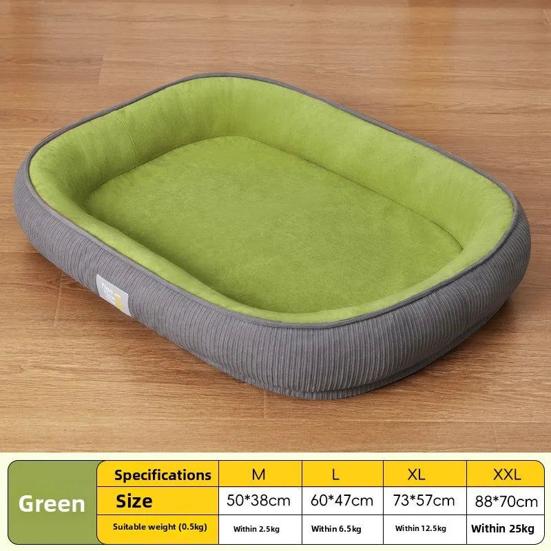 Quality Fiber Pet Bed For Dogs And Cats At Home
