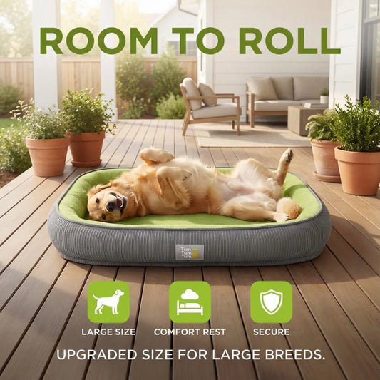Quality Fiber Pet Bed For Dogs And Cats At Home