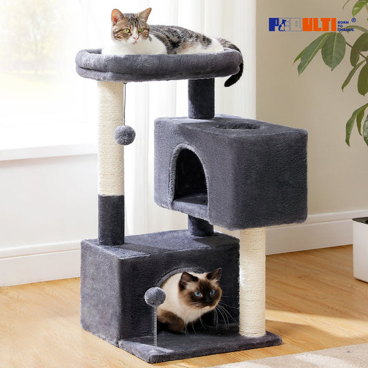 Pawz Road Multi Tier Cat Tree With Sisal Scratching Posts