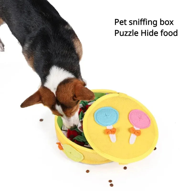 Interactive Dog Snuffle Mat Slow Feeder Stress Relief Training Toy