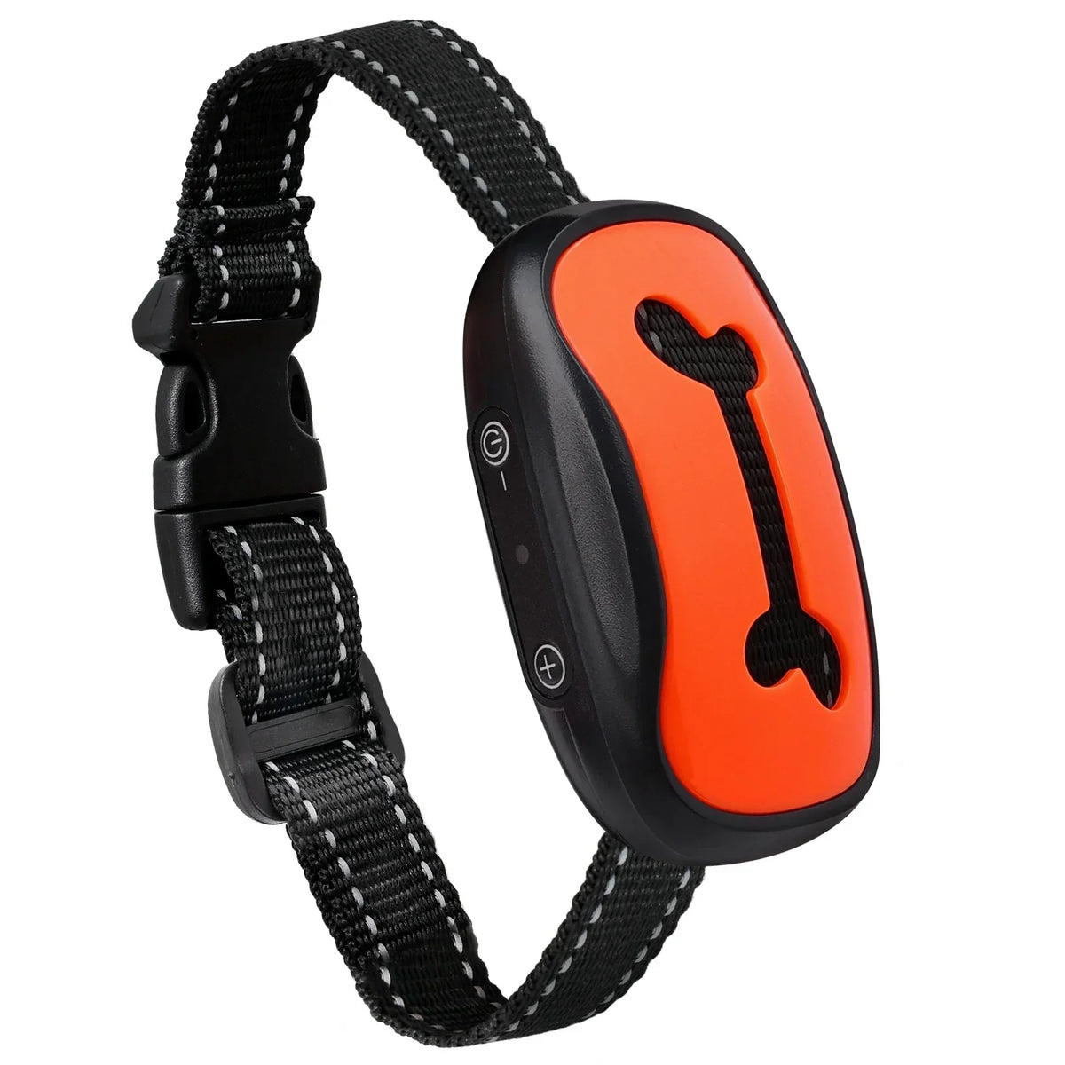Rechargeable Ultrasonic Dog Anti Bark Training Collar With Vibration