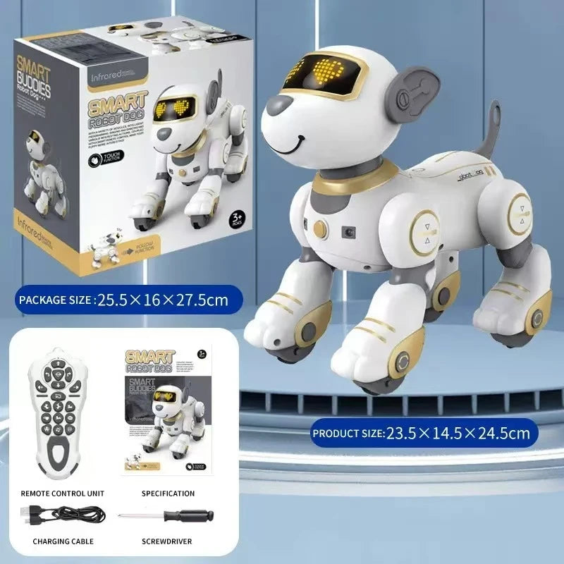 Multifunctional Smart Remote Control Robot Puppy Interactive Intelligent Electronic Pet Dog Animal Toy For Boys Girls