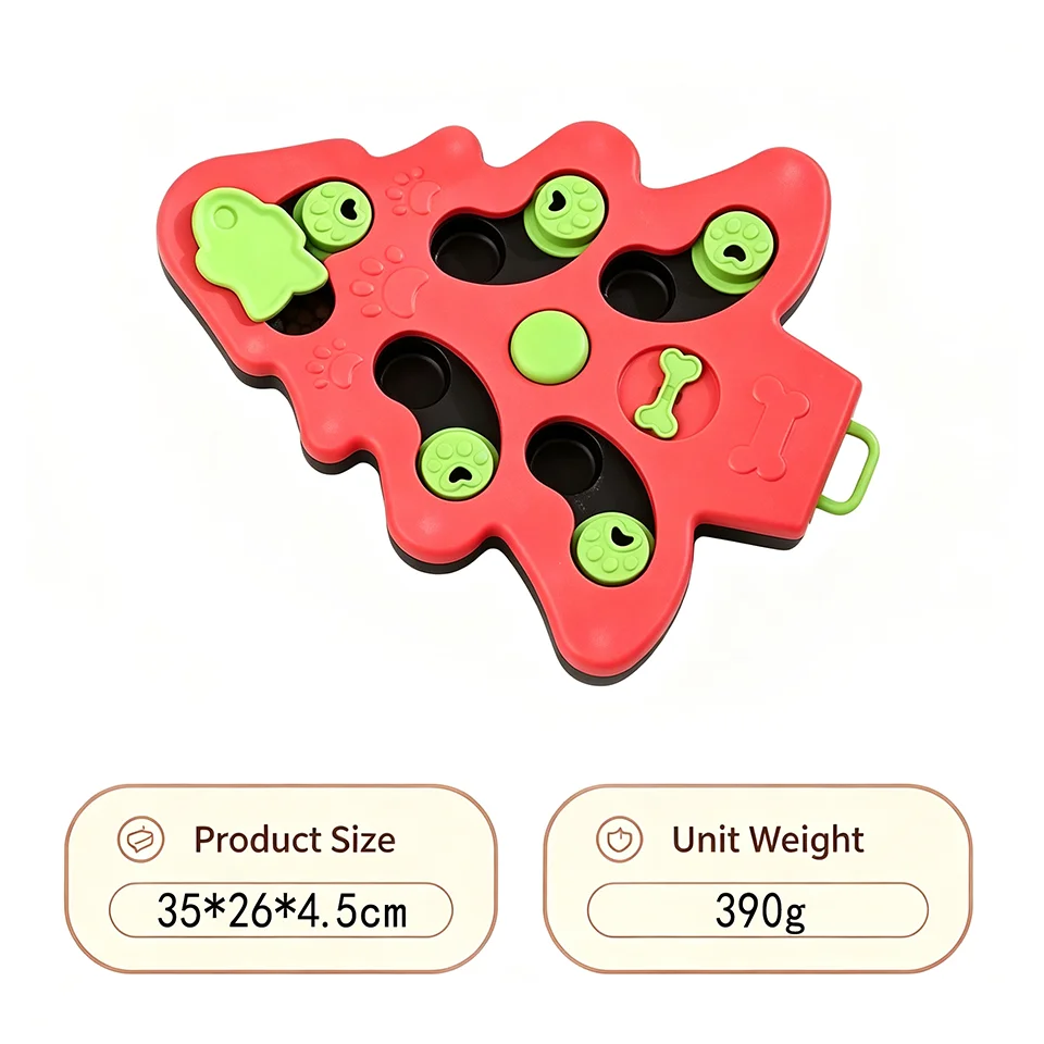 Interactive Pet Puzzle Feeder Toy For Dogs And Cats