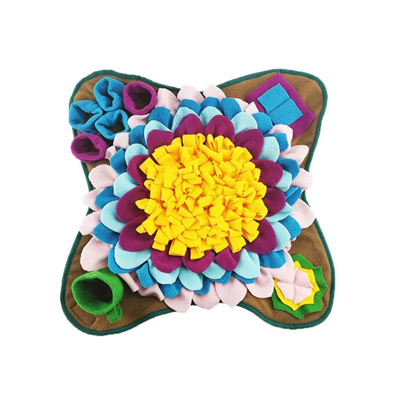 Pet Snuffle Mat Bite Resistant Puzzle Feeding Blanket for Pets