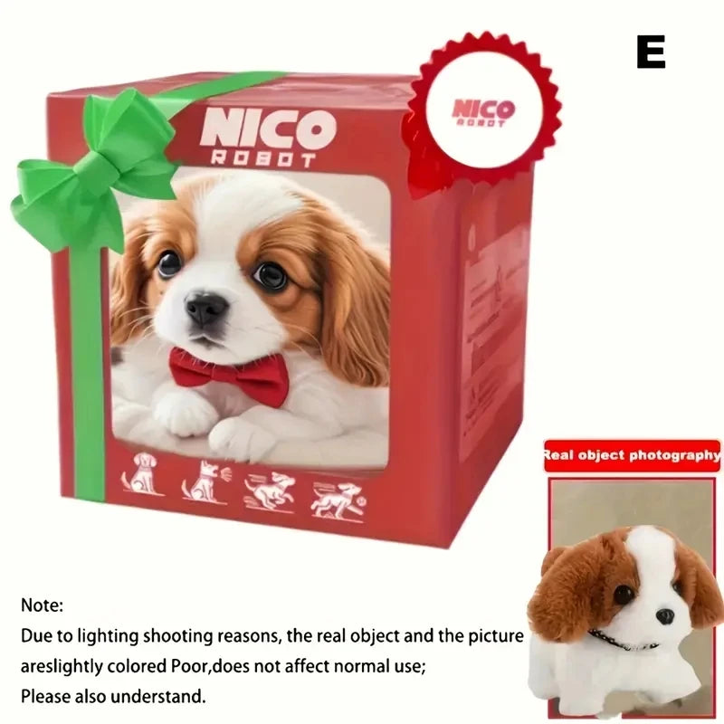 Realistic Electric Bionic Dog Robot With Barking And Walking