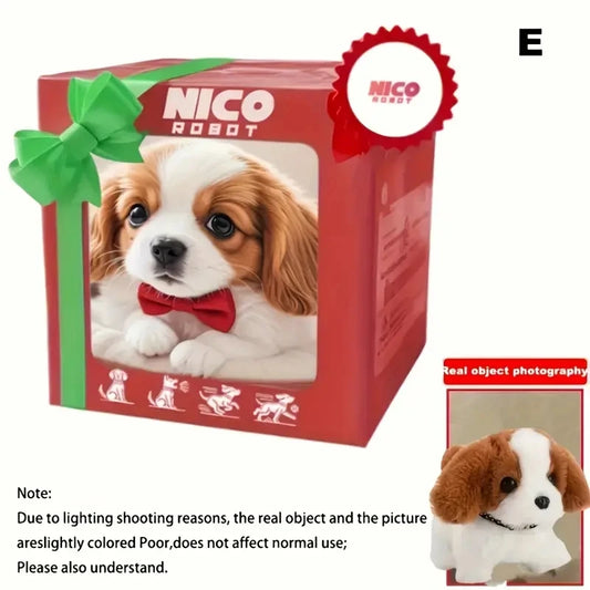 Realistic Electric Bionic Dog Robot With Barking And Walking