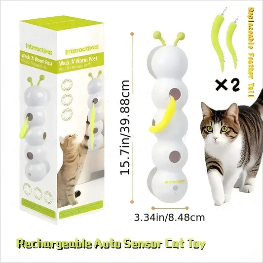 Automatic Sensor Cat Toy With USB Charging To Relieve Boredom
