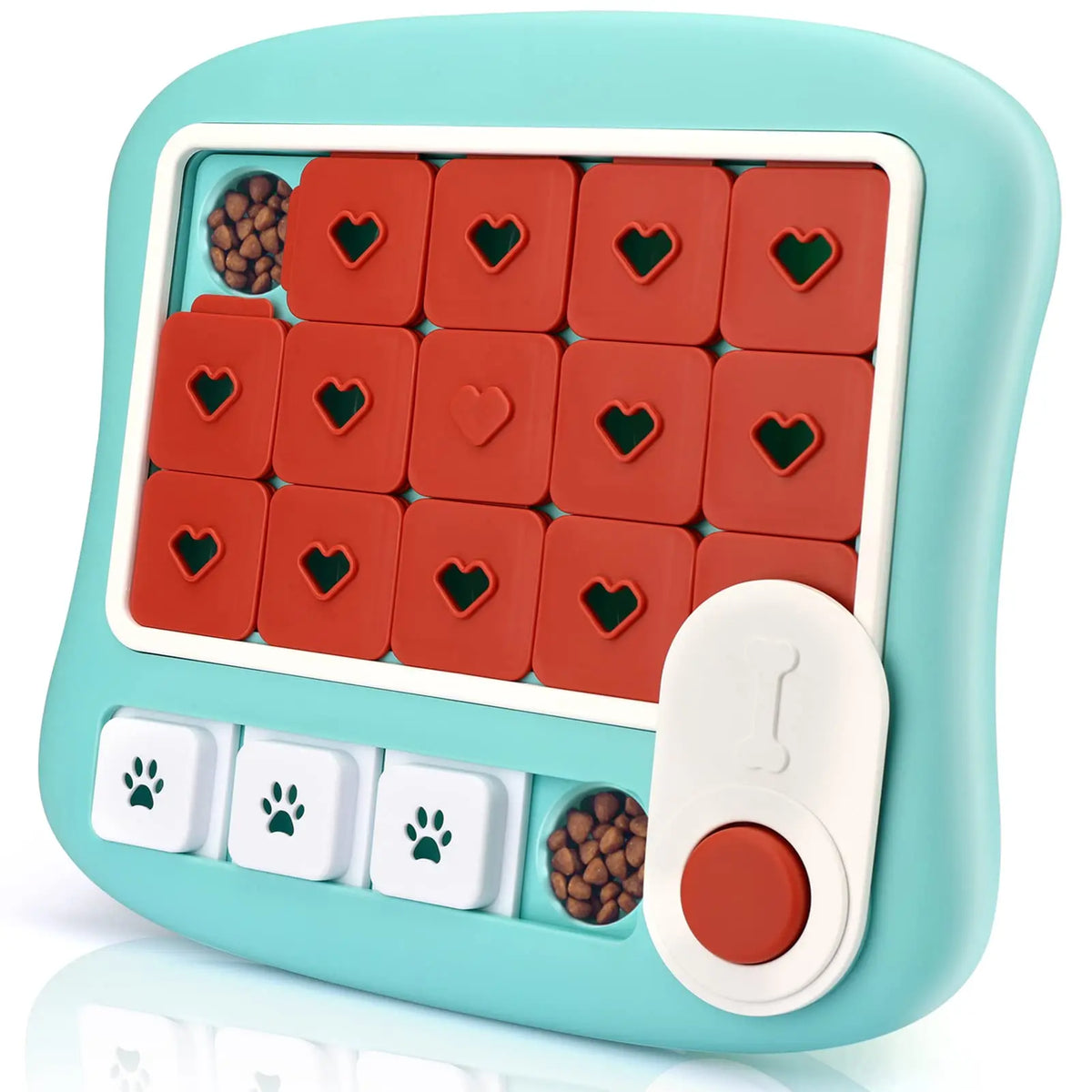 Interactive Squeaky Dog Puzzle Toy For Training And Treat Dispensing