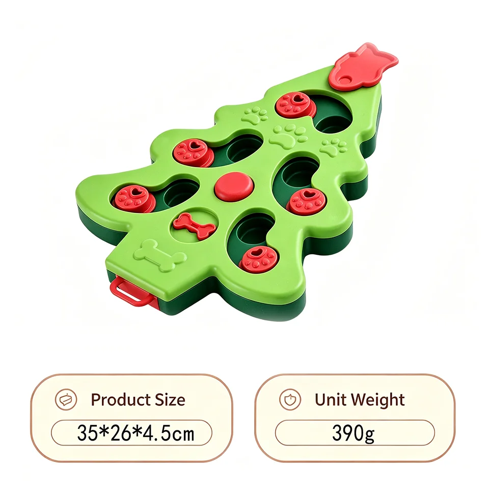 Interactive Pet Puzzle Feeder Toy For Dogs And Cats