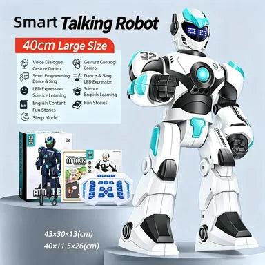 Multifunctional Smart Remote Control Robot Puppy Interactive Intelligent Electronic Pet Dog Animal Toy For Boys Girls