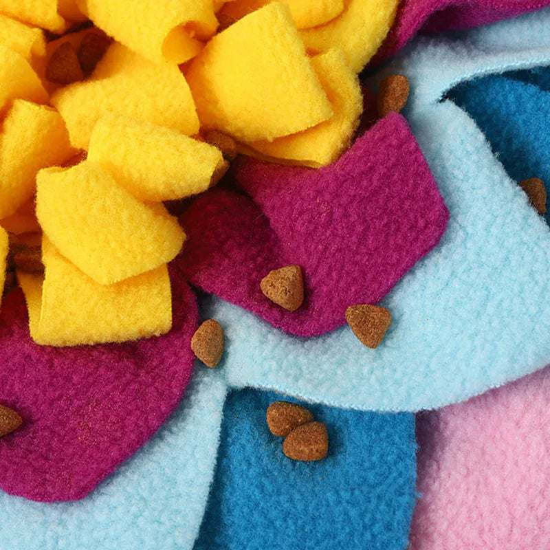 Pet Snuffle Mat Bite Resistant Puzzle Feeding Blanket for Pets