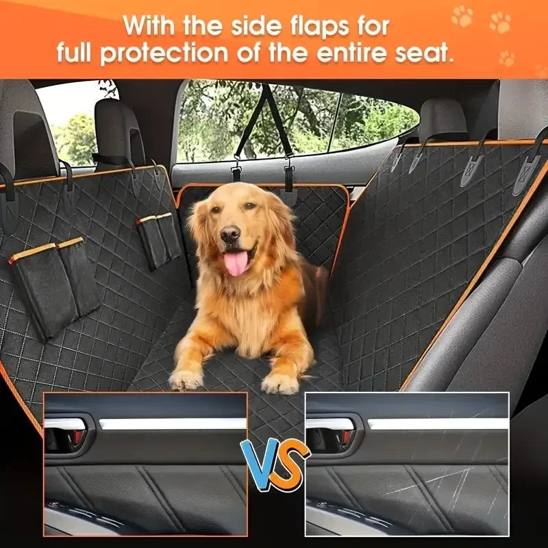 Waterproof Dog Car Seat Cover Hammock Non-Slip Scratch-Resistant Protection