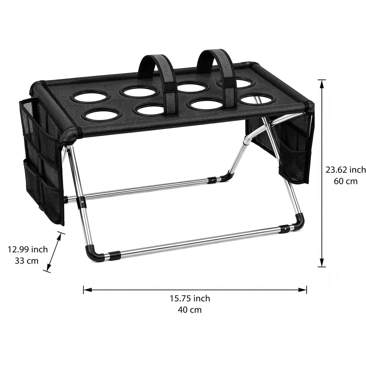 Pet Bathing Hammock with Eight Holes Foldable Pet Grooming Table Pet Washing Station for Picking Ears Nail Clipping Home